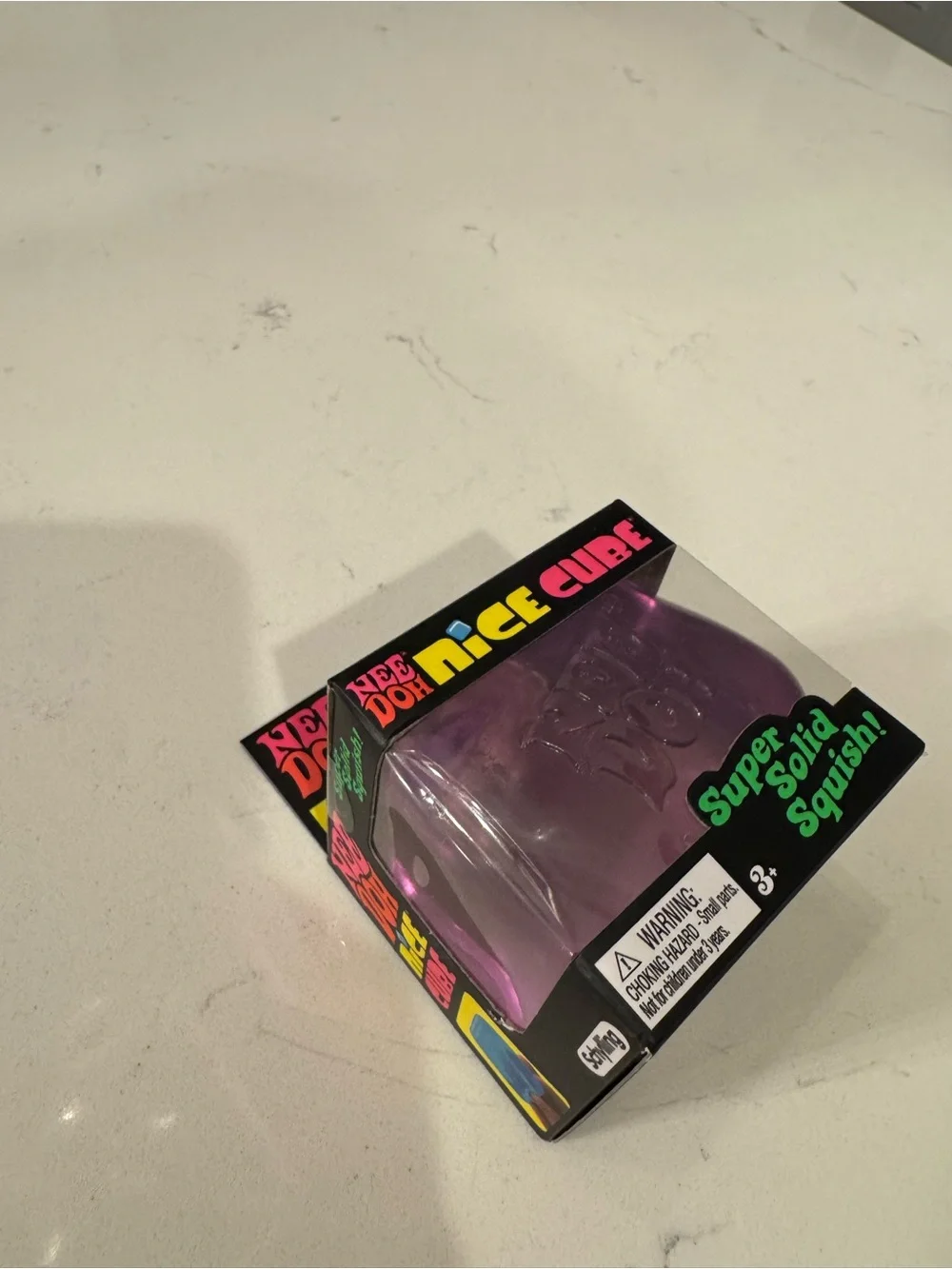 Nee Doh Purple Super Solid Squish Toy